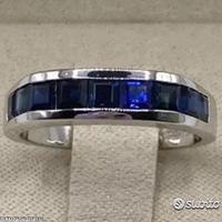 FEDINA ORO 18kt. E ZAFFIRI NATURALI CARRE ct. 1,35