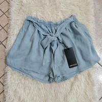 Pantaloncino donna celeste con fusciacca - NUOVO.