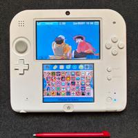 Nintendo 2DS bianco / rosso +50giochi Pokémon Mari