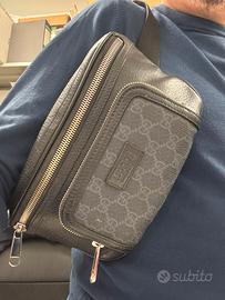 Gucci marsupio GG Supreme Large Originale Full Set