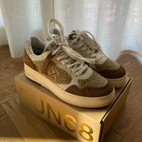 SUN68 SNEAKER BASKET LOVE LADY TEDDY BEIGE N.41