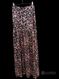 Vestito maxi PINKO in jersey floreale