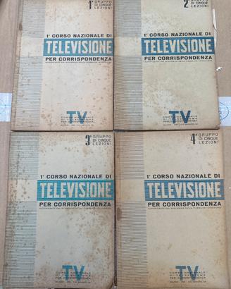 Corso nazionale televisione anni ’60 – 4 dispense