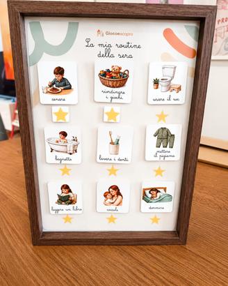 Routine visiva per bambini