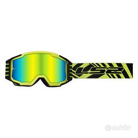 LS2 MASCHERA CROSS CHARGER PRO YELLOW FLUO