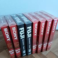 Videocassette VHS Sony e FUJI nuove