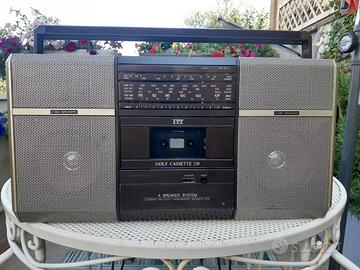 Boombox ITT Golf Stereo 230. Buone condizioni este