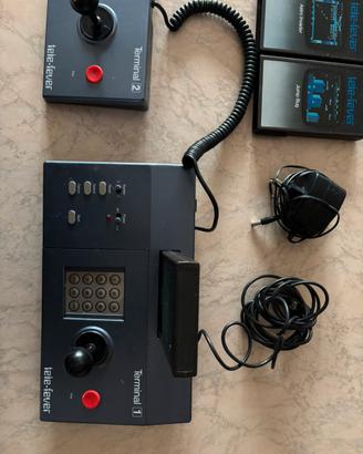 Console anni 90 tchibo tele-fever con 3 videogioch