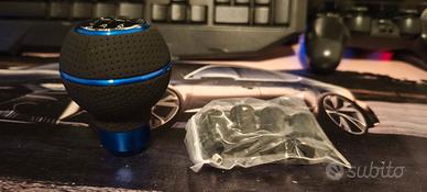 Pomello cambio sportivo universale – Nero e Blu (N