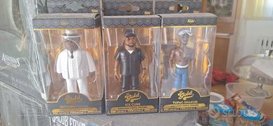 funko pop gold ice cube tupac  notoriousBig