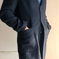 cappotto uomo Salvatore Cimmino T:50 Blu scuro