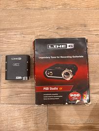 Line 6 POD Studio GX + Scatola e CD Originali