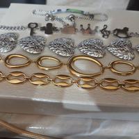 bracciali donna acciaio euro 4 ognuno 