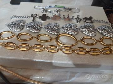 bracciali donna acciaio euro 4 ognuno 