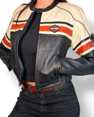 Giacca pelle harley Davidson