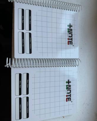 blocco note per rally