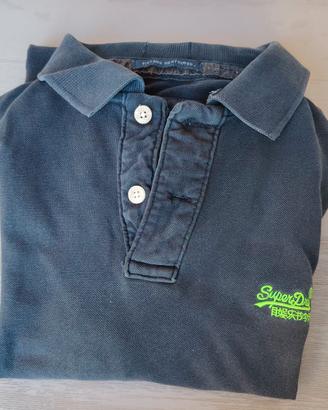 Polo Superdry  blu XL