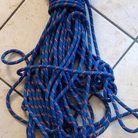 Corda arrampicata 30 m da 8 mm nuova