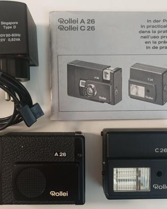 Rollei A26 con Flash