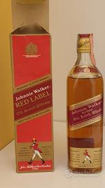 Whisky Johnnie Walker Red Label Vintage Anni 70 