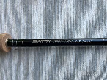 Canna da mosca Sandro  Gatti  serie "Tuna Rod"