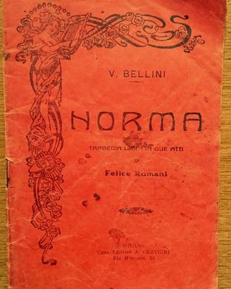 NORMA - libretto d'opera