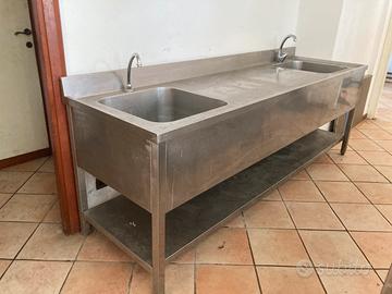 Lavandino doppio professionale