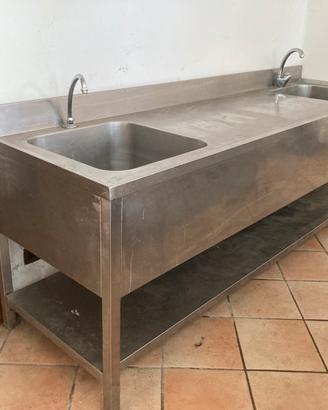 Lavandino doppio professionale