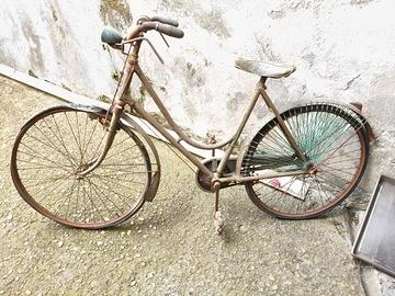 bici epoca AQUILA Milano freni a bacchetta 