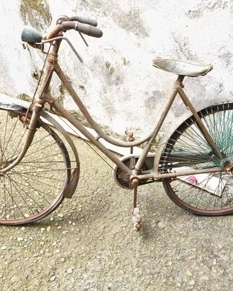 bici epoca AQUILA Milano freni a bacchetta 