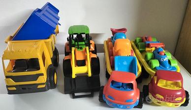 Giochi mare spiaggia Lotto 1/2 camion ruspa