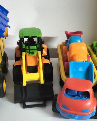 Giochi mare spiaggia Lotto 1/2 camion ruspa