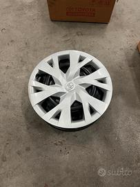 4 cerchi in ferro originali Toyota Yaris