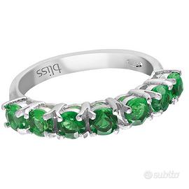 Anello Bliss veretta verde