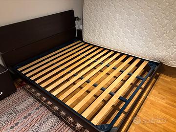 Letto matrimoniale con rete ortopedica+materass