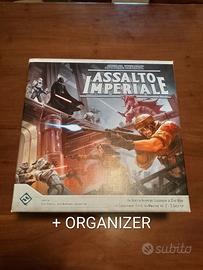 Star wars assalto imperiale + organizer + 2 esp. 