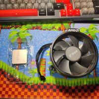 AMD Ryzen 5 1600 3.2GHz Socket AM4 + dissipatore