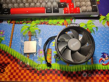 AMD Ryzen 5 1600 3.2GHz Socket AM4 + dissipatore