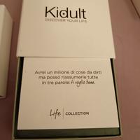 Bracciale donna Kidult in acciaio con cuore 