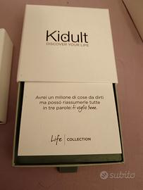 Bracciale donna Kidult in acciaio con cuore 