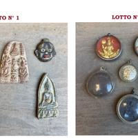 Oggetti sacri Cambogia Thaylandia amuleto Buddha