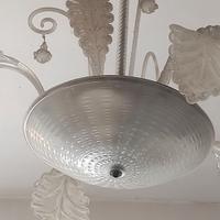 LAMPADARIO ERCOLE BAROVIER VINTAGE VETRO MURANO DE