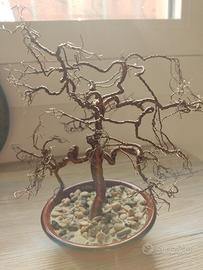 Bonsai fatto di rame