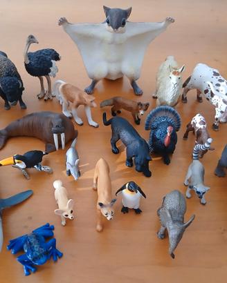 21 animali da collezione Schleich. COME NUOVI.