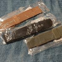Cinturino orologio in nylon nato strap 20 22 24mm