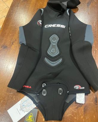 Muta apnea cressi 7mm nuova con etichetta