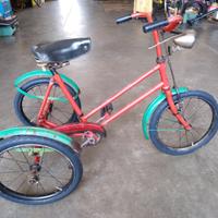 Triciclo anni 40 epoca vintage