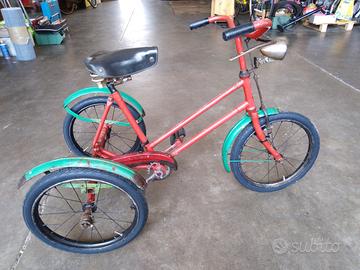 Triciclo anni 40 epoca vintage