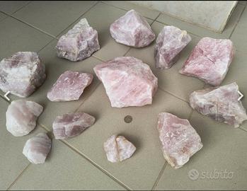 cristalli naturali - quarzo rosa