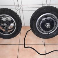 2 Ruote per 🛴 Monopattino.
Ruota Anteriore e Post